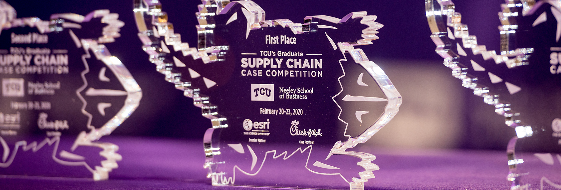 Section Image: Case Competition trophies 