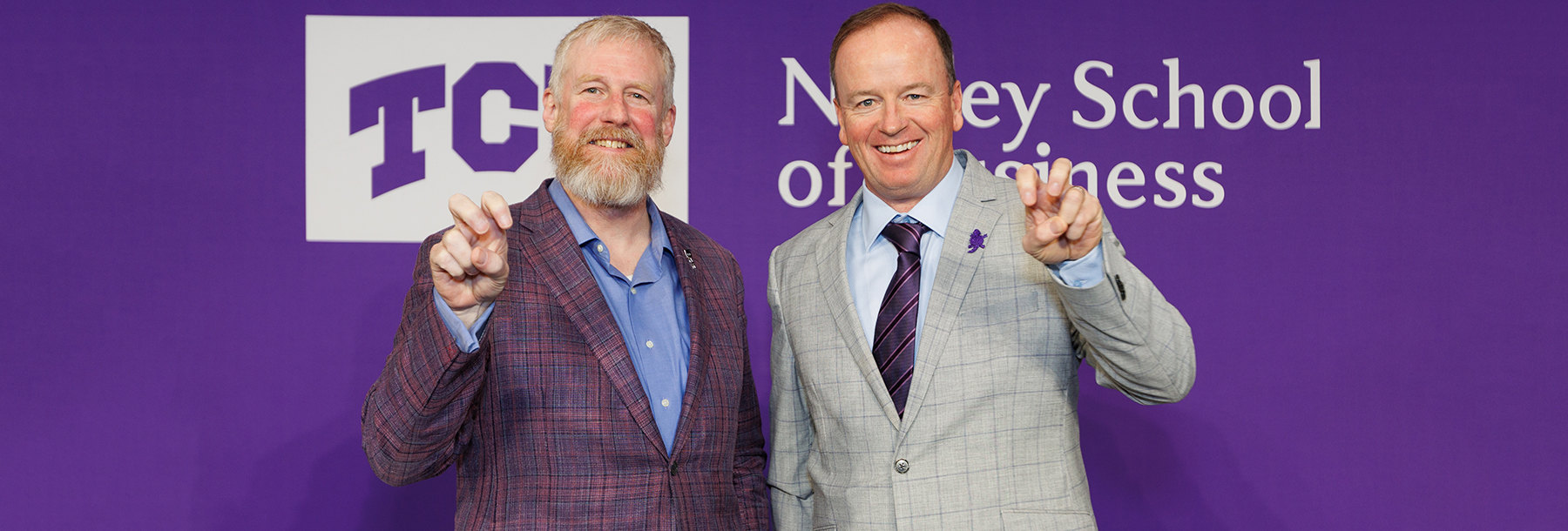 Section Image: Dean Crossland and Jon Greifenkamp with frogs up 