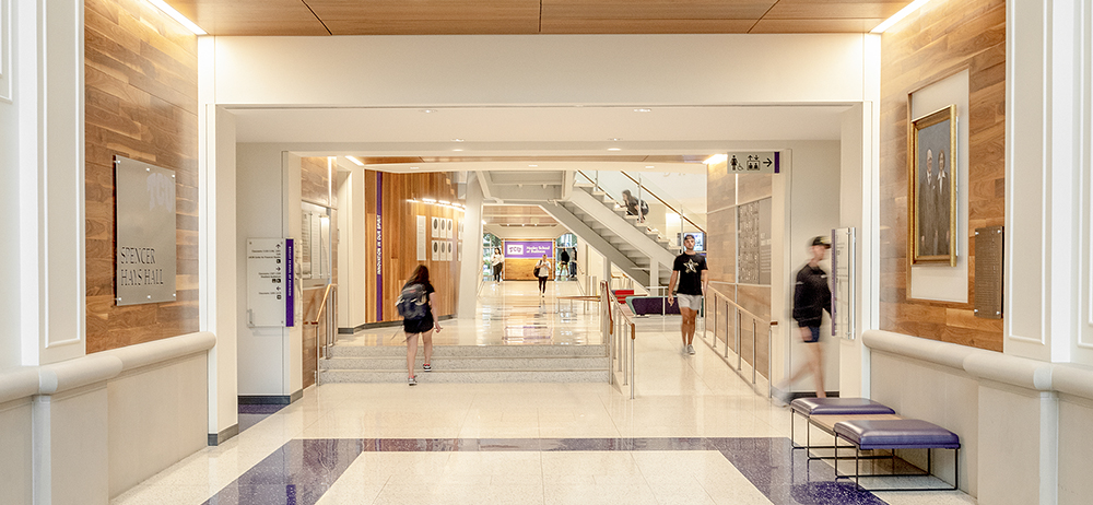 Section Image: Hays Hall entryway 
