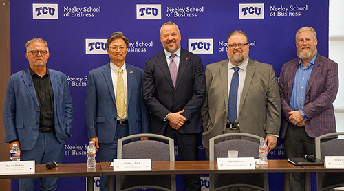 Section Image: Panel of presenters at the Summit 