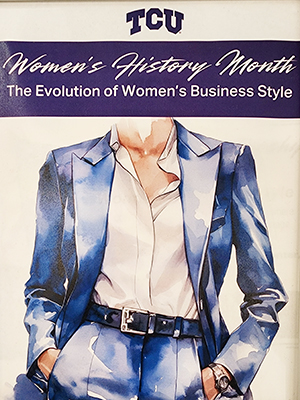 Women's History Month Sign