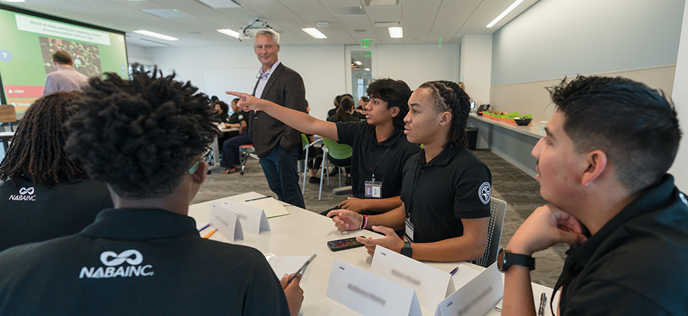 ACAP students learning in a classroom