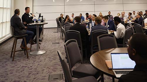 Section Image: 3 speakers presenting at Venture 101 