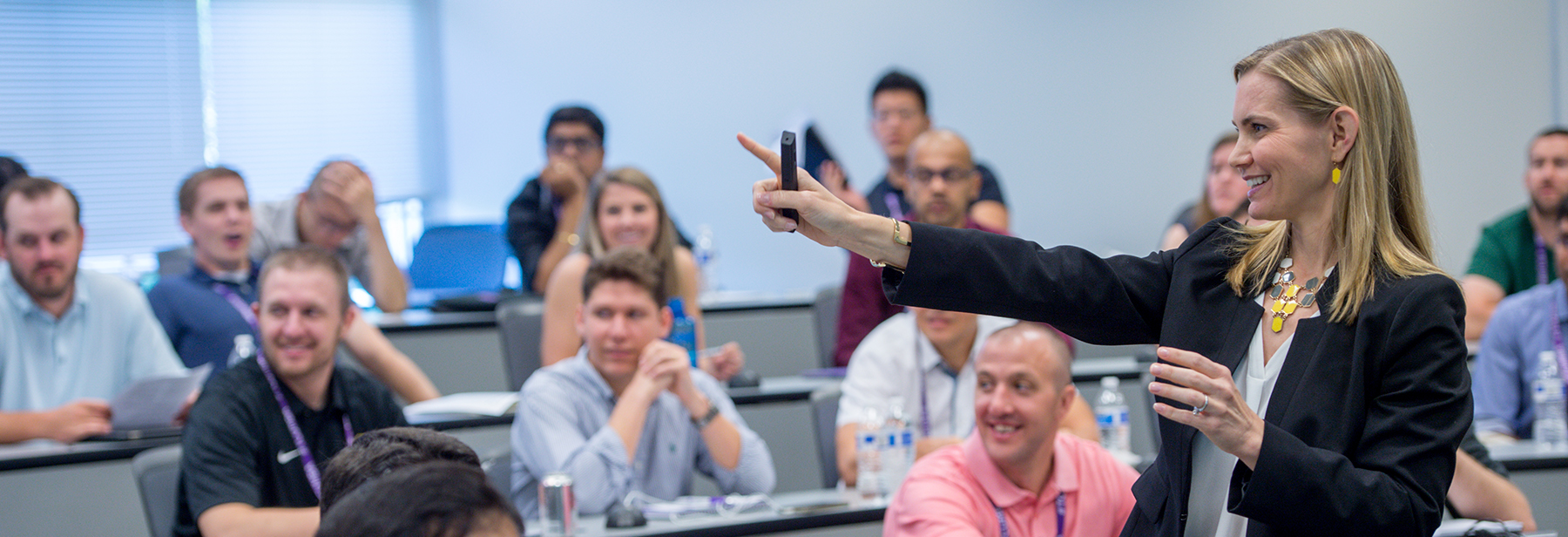 Section Image: Abbie Shipp teaching class 