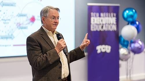 Section Image: Britt Nelson, former Cook president 