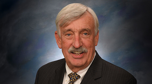 Section Image: Bates receives the Legends in Energy award in 2023 