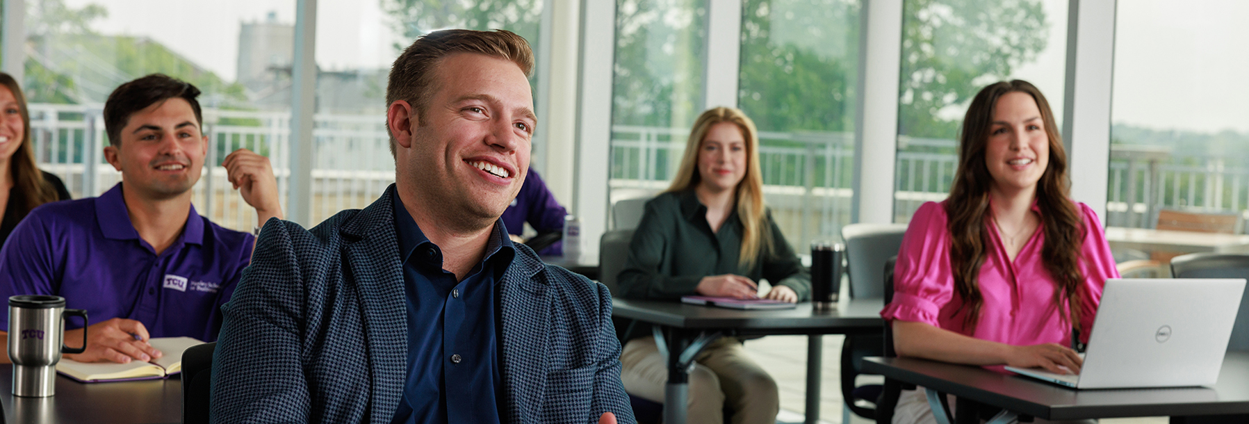 Section Image: Students in a classroom 