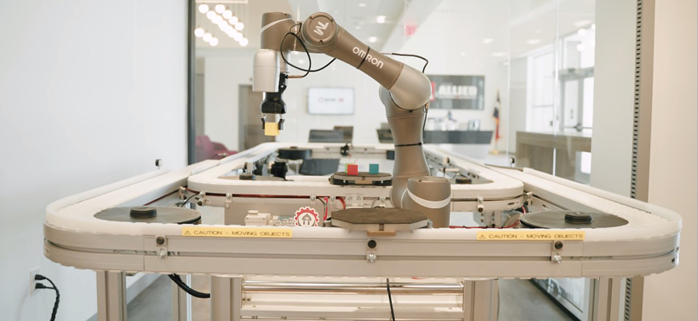 Section Image: Man and woman at a table 