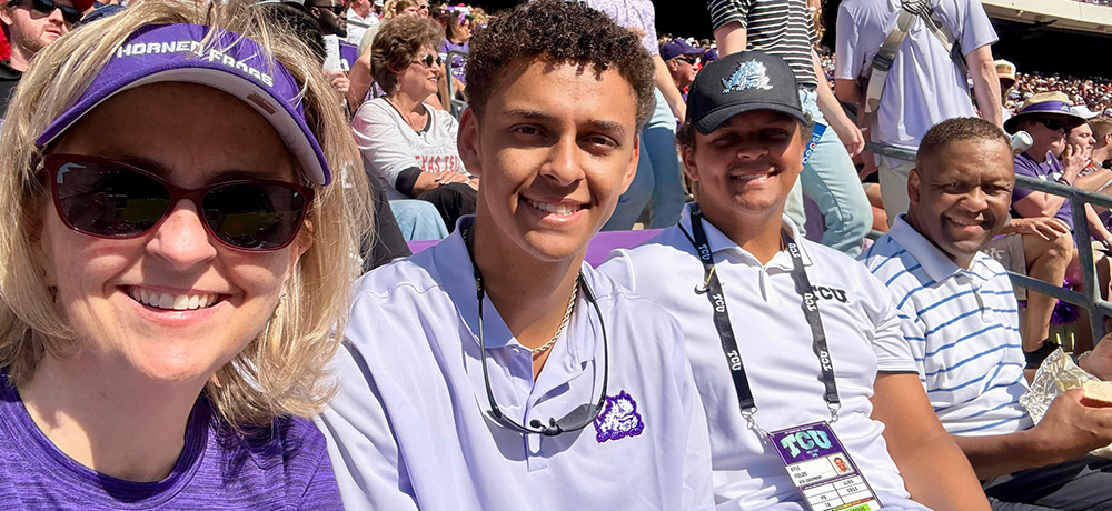 Fields family, Brandi, Brandon, Kyle and Marlon