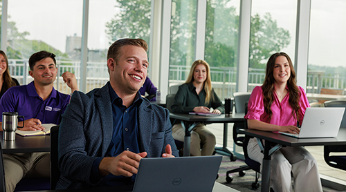 Section Image: Students in a classroom 