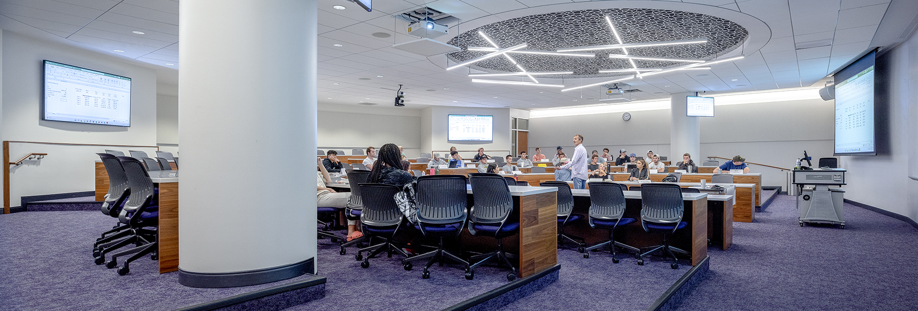 Section Image: Neeley classroom 1201 